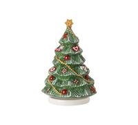 Villeroy & Boch - Nostalgic Melody, Christmas tree turning, 11 x 11 x 16cm, porcelain, multi-coloured, 14-8640-6307