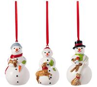 Villeroy & Boch - Nostalgic Ornament Snowmen 3-pack - Multi