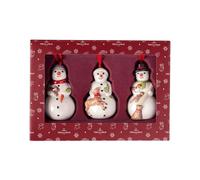 Villeroy & Boch - Nostalgic Ornament Snowmen 3-pack - Multi