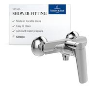 Villeroy & Boch Oasis Single Lever Shower Mixer Tap - Surface Mounted, Backflow Protection Chrome