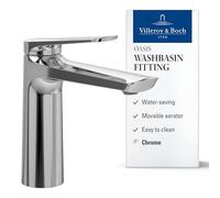 Villeroy & Boch Oasis washbasin tap, spout Height 114 mm - Chrome