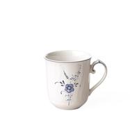 Villeroy & Boch Old Luxembourg Coffee Mug, 290 ml, Height: 8.8 cm, Premium Porcelain, White/Blue