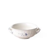 Villeroy & Boch Old Luxembourg Soup Cup, 400 ml, Premium Porcelain, White/Blue