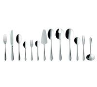 Villeroy & Boch Oscar Cutlery for up to 12 People, 68 Pieces, Stainless Steel, 18/10