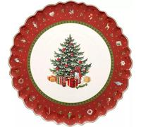 Villeroy & Boch Toy's Delight 33 cm Cake Plate, Red, Round