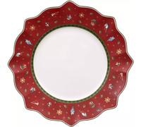 Villeroy & Boch - Toy's Delight Dinner Plate White/Red, Microwave Safe, Plate Large, Tableware, Dinnerware, Premium Porcelain