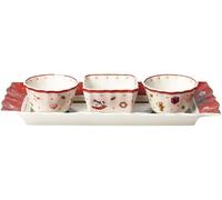 Villeroy & Boch Toys Delight Set of 3 Dip Bowls with Tray