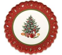 Villeroy & Boch Toy's Delight 33 cm Cake Plate, Red, Round