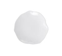 Villeroy & Boch - Pura Dinner Plate, Approx. 27 × 27 × 3 cm, Pure White, Dishwasher-Safe & Microwave-Safe, Flowing Shape, Premium Bone Porcelain Made in Germany