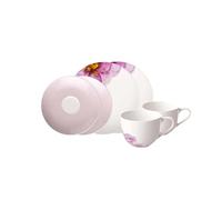 Villeroy & Boch - Rose Garden Coffee Set, 6 pces., Tableware Set for 2 People, Premium Porcelain