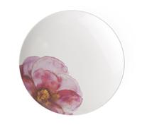 Villeroy & Boch - Rose Garden Coupe Dinner Plate, 28.5 x 28.5 x 3.5 cm, Premium Porcelain, White/Pink
