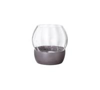 Villeroy & Boch - Rose Garden Home tea light holder, 11 cm, crystal glass/concrete