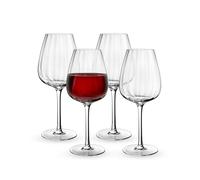 Red Wine Glasses Goblet Set Red Wine Dinner Cups - Rose Garden 4Pack