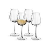 Villeroy & Boch - Rose Garden White Wine Glass Set 4 Pieces 120 ml Clear, Dishwasher Safe, White Wine Glasses, Glass Set, Drinkware, Crystal Glass