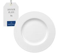 Villeroy & Boch - Royal Food Plate, Round Dinner Plate Made of high Quality Premium Porcelain, White, Dishwasher Safe, 27 cm