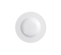 Villeroy & Boch - Royal Soup Plate, deep Food Plate Made of Brilliant Premium Porcelain, White, Dishwasher Safe, 24 cm