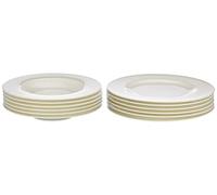 Villeroy & Boch Royal Table Set for up to 6 People, 12 Pieces, Premium Bone China, White