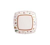 Square Salad Plate Villeroy & Boch - White Porcelain, Toys Delight, 22.5cm