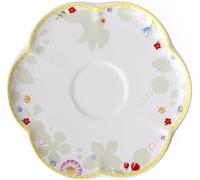 Villeroy & Boch - Spring Awakening Saucer, Microwave Safe, Easter Decorations Home, Easter Gifts for Adults, Premium Porcelain
