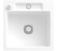 Villeroy & Boch Siluet 50 S Flat - Kitchen sink 490x490 white