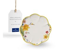 Villeroy & Boch Spring Awakening Breakfast Plate, 22 cm, Porcelain, White/Colourful, Hard