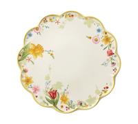 Villeroy & Boch - Spring Awakening Cake Plate 33cm, Cake Stand, Easter Decorations Home, Easter Gifts for Adults, Premium Porcelain