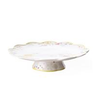 Villeroy & Boch - Spring Awakening Footed Cake Plate 33cm, Cake Stand, Easter Decorations Home, Easter Gifts for Adults, Premium Porcelain