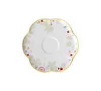 Villeroy & Boch - Spring Awakening Saucer, Microwave Safe, Easter Decorations Home, Easter Gifts for Adults, Premium Porcelain