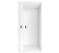 Villeroy & Boch Squaro Edge 12 - Whirlpoolsystem 750 x 450 mm weiß alpin HE TP2 incl. MT