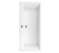 Villeroy and Boch Rectangular Whirlpool Bath Squaro Edge 12 1800x800mm White UAC180SQE7B1V01
