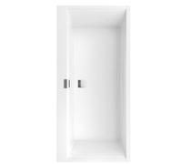 Villeroy and Boch Rectangular Whirlpool Bath Squaro Edge 12 1800x800mm White UAP180SQE2A2V01