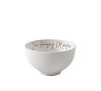 Villeroy & Boch - Statement Bowl Amazing not Perfect 14 x 14 x 8 cm, Porcelain Bowl White