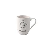 Villeroy & Boch - Statement Lines Mug Xmas, 280 ml, Premium Porcelain, White