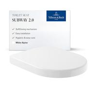 Villeroy and Boch Soft Close Toilet Seats Subway 2.0 White Duroplast 9M68S101
