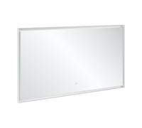 Villeroy & Boch Subway 3.0 - Mirror with LED lighting 1400mm white matt