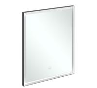 Villeroy & Boch Subway 3.0 - Mirror with LED lighting 650mm matt black / matt white