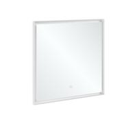 Villeroy & Boch Subway 3.0 - Mirror with LED lighting 800mm white matt