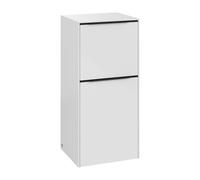 Villeroy & Boch Subway 3.0 - Side cabinet with 1 door & 1 drawer & hinges right 400x860x362mm brilliant white/brilliant white