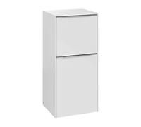 Villeroy & Boch Subway 3.0 - Side cabinet with 1 door & 1 drawer & hinges right 400x860x362mm brilliant white/brilliant white