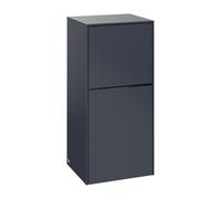 Villeroy & Boch Subway 3.0 - Side cabinet with 1 door & 1 drawer & hinges right 400x860x362mm marine blue/marine blue