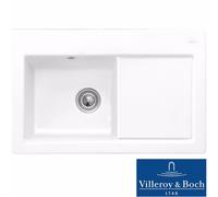 Villeroy & Boch Subway 45 1.0 Bowl White Ceramic Kitchen Sink RHD - NO WASTE