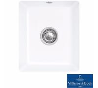 Villeroy & Boch Subway 45 SU 1.0 Bowl White Ceramic Kitchen Sink - NO WASTE