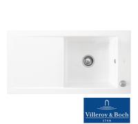 Villeroy & Boch Timeline 60 1.0 Bowl White Ceramic Kitchen Sink - NO WASTE