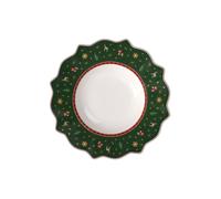 Villeroy & Boch Toy's Delight 260 mm Deep Plate, Green