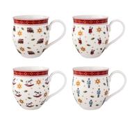 Villeroy & Boch Toys Delight Anniversary Set of 4 Mugs