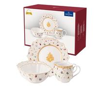 Villeroy & Boch Toy's Delight Breakfast Set for 2, Anniversary Edition, 6 Pieces