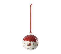 Villeroy & Boch Toy's Delight Decoration bauble Ø6 cm White-red