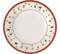 Villeroy & Boch - Toy's Delight Specials Dinner Plate, Christmas Tableware Made of Premium Porcelain, Playful Christmas Motif, Ideal for Combining and Gifting, Made in Germany, Dishwasher Safe