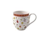 Festive Mug - Villeroy & Boch Toys Delight Porcelain White & Red Design