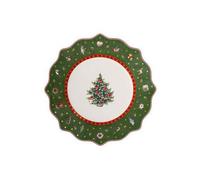 Salad Plate Villeroy & Boch - Green Porcelain, Toys Delight Collection, 24cm